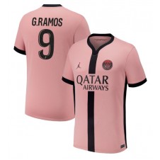 Paris Saint-Germain Goncalo Ramos #9 Tredje Tröja 2024-25 Korta ärmar